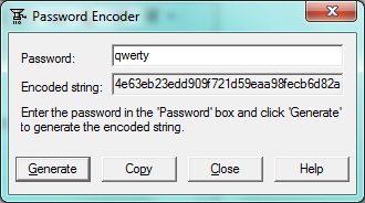 how to get encrypted passwords